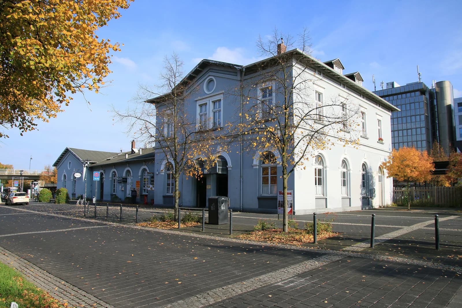 Empfangsgebäude des Bahnhofs Ratingen Ost