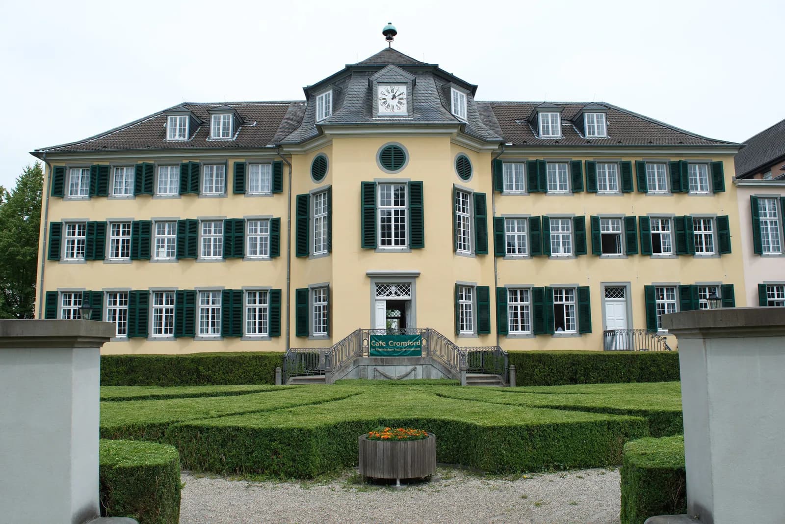 Herrenhaus der Textilfabrik Cromford in Ratingen