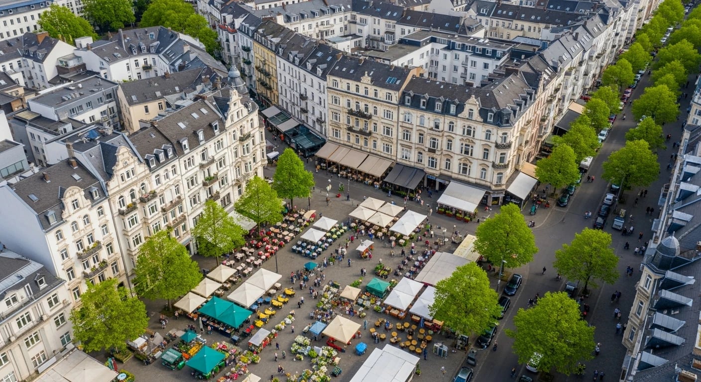 Köln Nippes Wilhelmplatz – Monteurzimmer im lebendigen Nordstadtviertel
