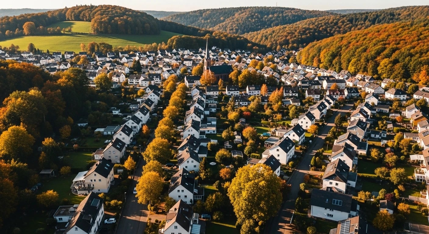 Solingen Wald historischer Kirchturm – Ruhige Monteurzimmer im Bergischen