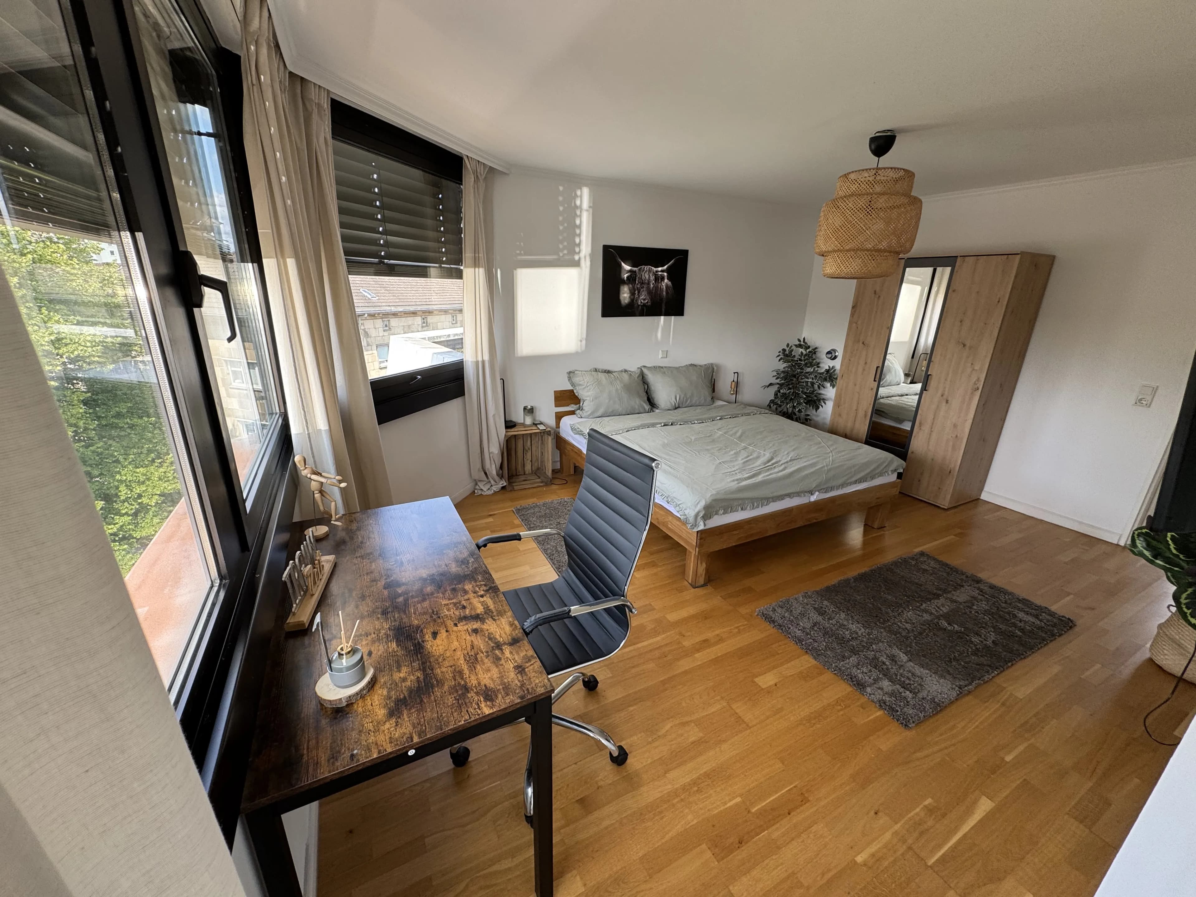 Schlafzimmer mit Einzelbetten